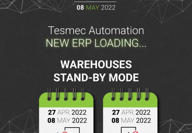 Entrepôts Tesmec Automation temporairement en stand-by